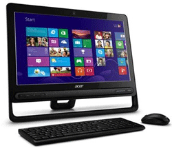 Acer Aspire ZC-605 Dual Core Win 8 All-in-One Desktop