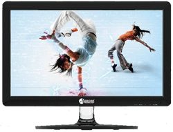 Across AC185 Glass Shine 18.5 LED Monitor with Speaker