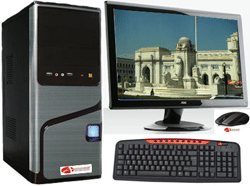 Across ACK-2138A Belarus D2500 Dual Core DOS Desktop System
