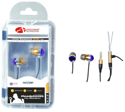 Across ARS-572MP Gold-Violet In-Ear