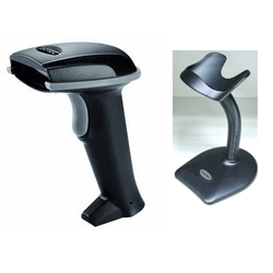 Across LS6320 Full Auto Sensing Laser Barcode Scanner with Stand
