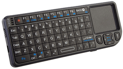 Across Rii Keypad 2.4G Handheld Keyboard and Mouse with Laser Pointer