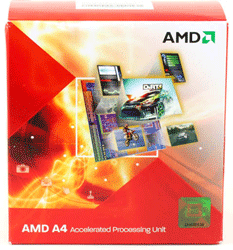 AMD A4-3300 Dual Core 2.5GHz with ATI Radeon HD6410  Processor