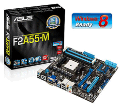 Asus F2A55-M FM2 USB3.0 ATI Radeon HD7000 GigaBit Lan ATX Motherboard