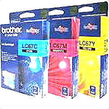 Brother LC-67HYY Yellow Color Ink Cartridge