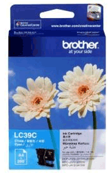 Brother LC-39C Cyan Color Ink Cartrige