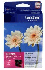 Brother LC-39M Magenta Color Ink Cartrige