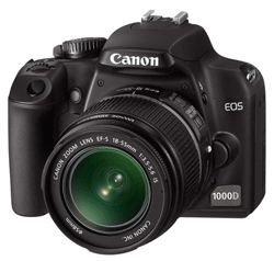 Canon EOS 1000D 10MP SLR Camera