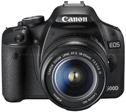 Canon EOS 500D 15.1MP SLR Camera Kit EF18-55IS