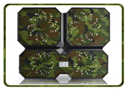 Deepcool Camo X6 Limited Edition Military Design Multi Fan Cooler pad