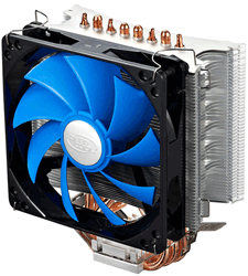 DeepCool Ice Wind FS Aluminum 4 HeatPipes Universal 130W CPU Cooler