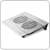 Deepcool N8 Pure Aluminum Dual Fan 4 USB Cooler Pad