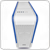 Deepcool Pangu Ultimate Cooling USB 3.0 3X Blue LED Black Pearl White Gaming Case