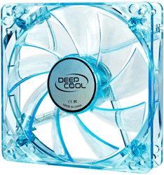 DeepCool XFan 120U B/B Blue Frame Blue LED 120MM Fan