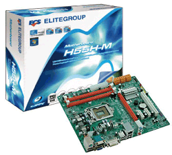 ECS H55H-M LGA1156 Motherboard