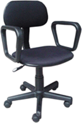 Elegant Gaslift Chair with Arm Rest