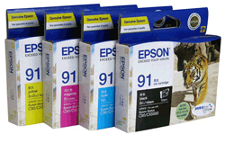 Epson T1074 / T0914 91N Yellow Durabrite Ink