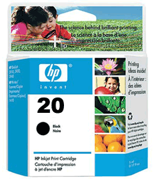 HP C6614DA #20 Black Ink Cartridge