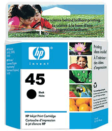 HP 51645AA #45 Black Ink Cartridge