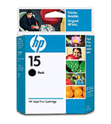 HP C6615DN #15 Black Ink Cartridge