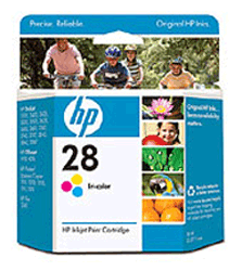 HP C8728A #28 Tri-Color Ink Cartridge