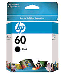 HP CC640A #60 Black Ink Cartridge