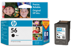 HP C6656AA #56 Black Ink Cartridges