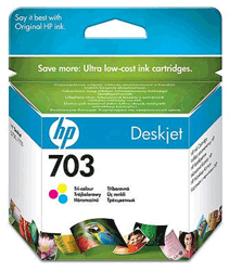 HP CD888AA 703 Tri-Color Ink Cartridge