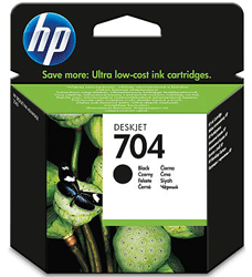 HP #704 Black Ink Advantage Cartridge