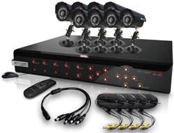 KGuard SHA108-V2-H03 8 Channel with 8 CCD LED Camera Combo Kit