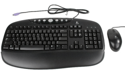 Logitech Internet Pro Ergo Keyboard with Optical Mouse