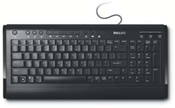 Philips SPK3700 wired USB Multimedia Keyboard