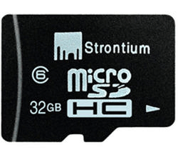 Strontium Micro SDHC 32GB Flash memory card