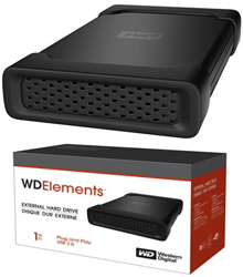 Western Digital Element 1TB External HardDisk