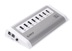 Orico USB 3.0 8 Port Multi Function USB Hub / Charger (UH4C4)