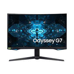 Samsung 27-in WQHD 240Hz Odyssey G7 (LC27G75TQSEXXP)  Curve Gaming Monitor