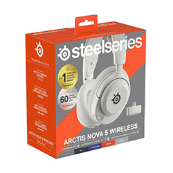 Steelseries Arctis Nova 5 HS Wireless Gaming Headset White (61671)