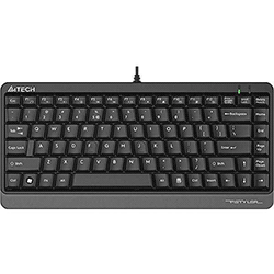 A4tech FKS11 Fstyler Compact size Keyboard Usb  (Grey)