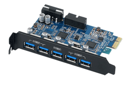 Orico Booster USB 3.0 5 Port PCI Express Card (PVU3-5O2I)