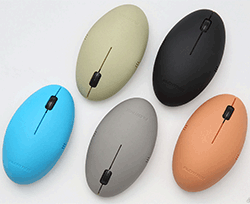 Alcatroz Pebble Air Wireless 2.4Ghz Ambidextrous Mouse