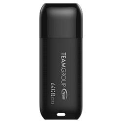 Team C173 64GB USB2.0 (Black & White) Flash Drive