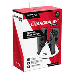 Hyper X Chargeplay Quad 2 Nintendo Switch Controller Charger (6Y2G7AA)