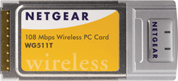 Netgear WG 511T Super-G Wireless PC Card