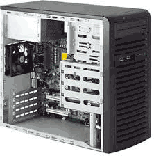 Supermicro SS7321-X10SLM-F Entry Level Tower Server