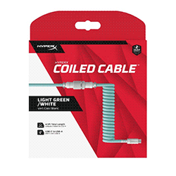 Hyper X USB-C Coiled Cable (Light Green-White) 6J681AA