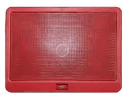 DeepCool N19 LED SuperSlim Blue Light Fan NoteBook Cooler Pad ( Red )