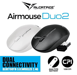 Alcatroz Airmouse Duo 2 Wireless Mouse