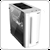 Armaggeddon M1X Excellent Micro ATX Gaming Case with 2x12cm LED Fan  (White)
